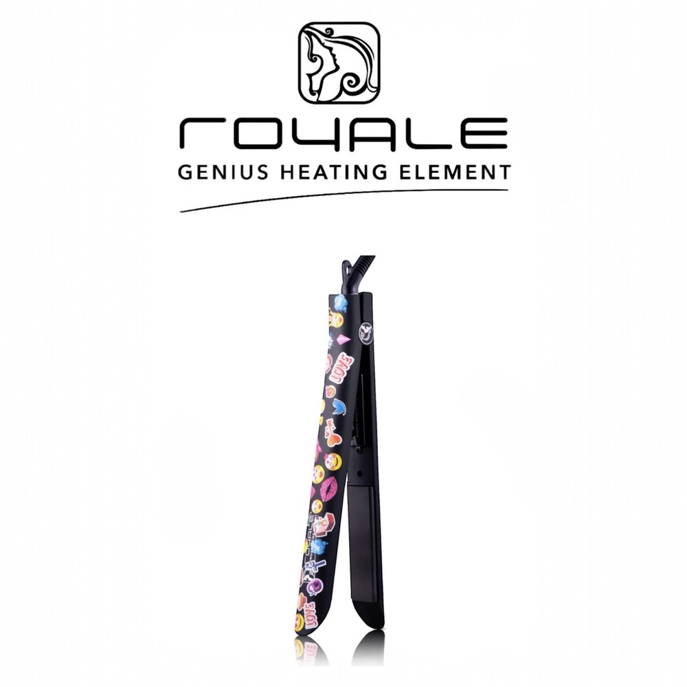 Platinum Genius Heating Element Emojis Flat Iron - Picture 4 of 9